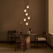Orbit Stone 6lt Pendant Light gallery detail image