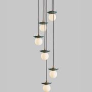 Orbit Stone 6lt Pendant Light gallery detail image