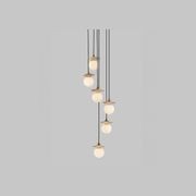 Orbit Stone 6lt Pendant Light gallery detail image