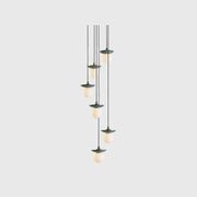 Orbit Stone 6lt Pendant Light gallery detail image