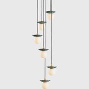 Orbit Stone 6lt Pendant Light gallery detail image