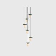 Orbit Stone 6lt Pendant Light gallery detail image