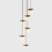 Orbit Stone 6lt Pendant Light gallery detail image