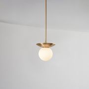Orbit Brass Pendant Light gallery detail image