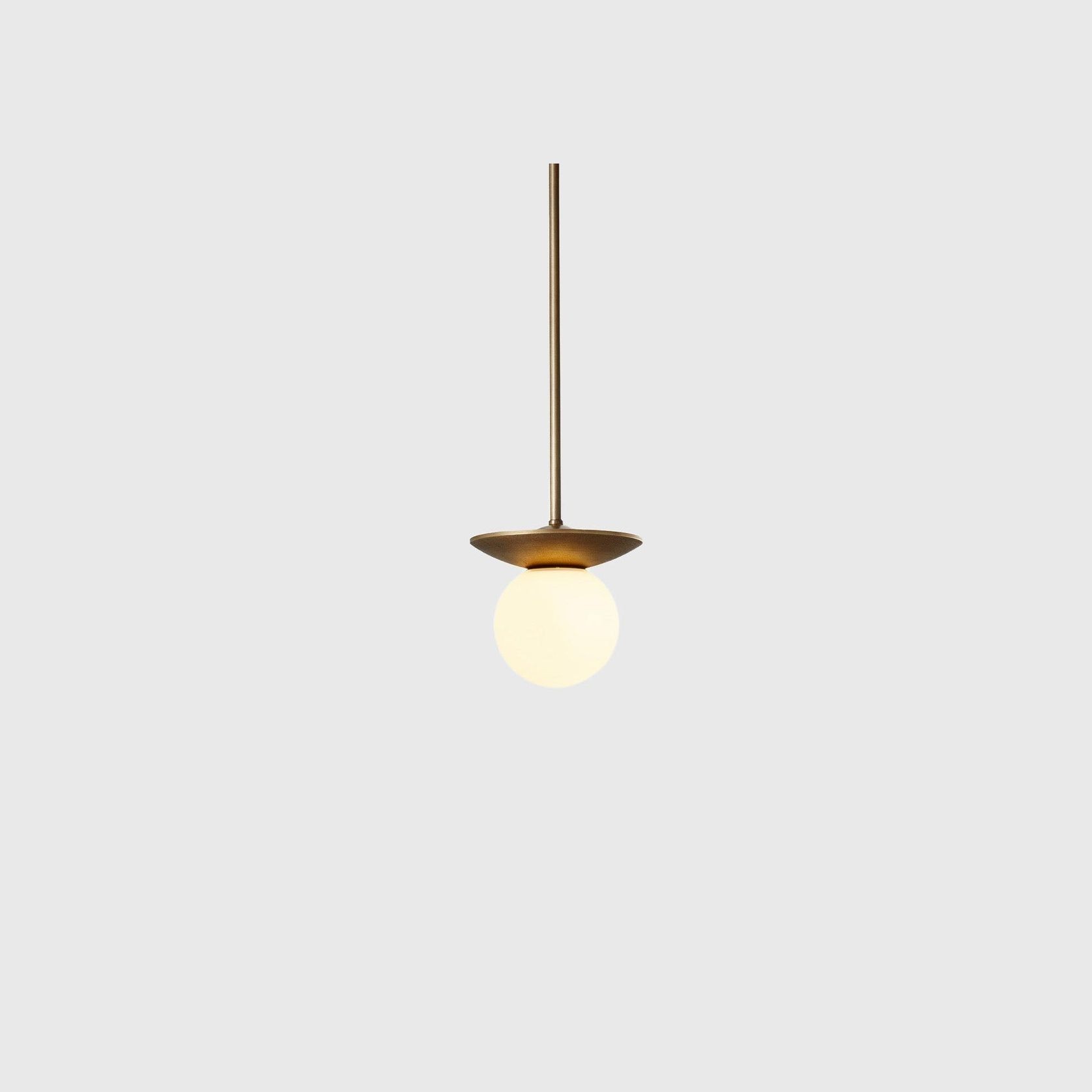 Orbit Brass Pendant Light gallery detail image