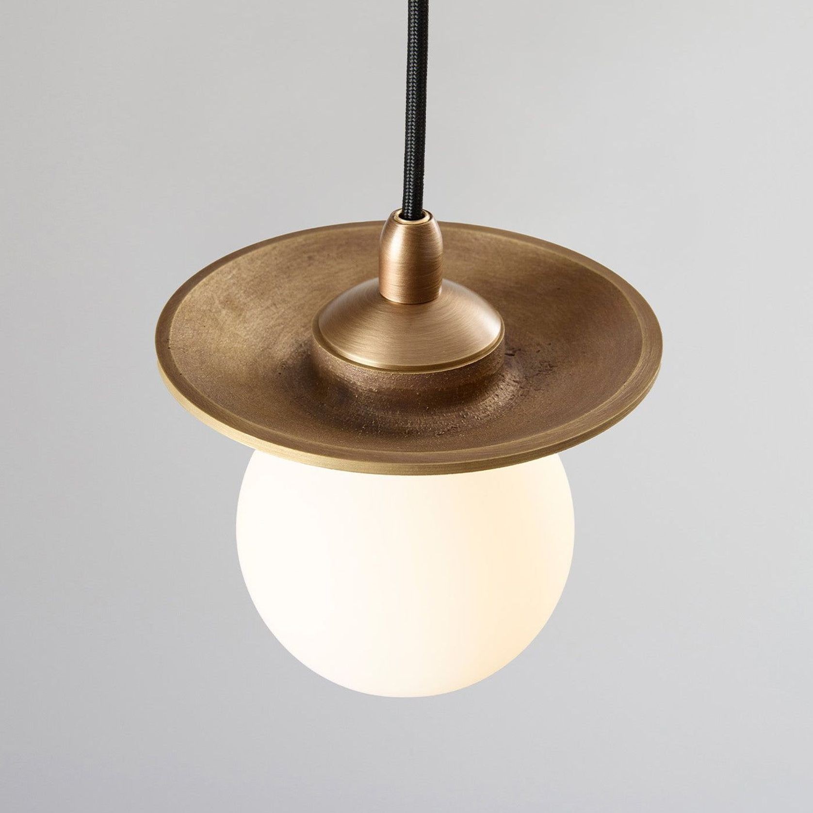 Orbit Brass Pendant Light gallery detail image