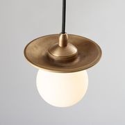 Orbit Brass Pendant Light gallery detail image