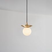 Orbit Brass Pendant Light gallery detail image