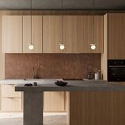 Orbit Stone Pendant Light gallery detail image