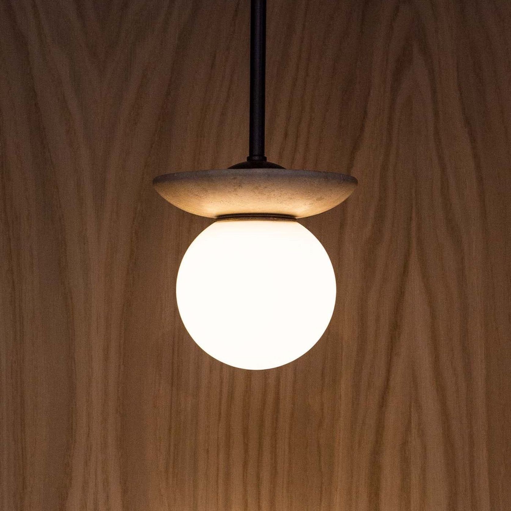Orbit Stone Pendant Light gallery detail image