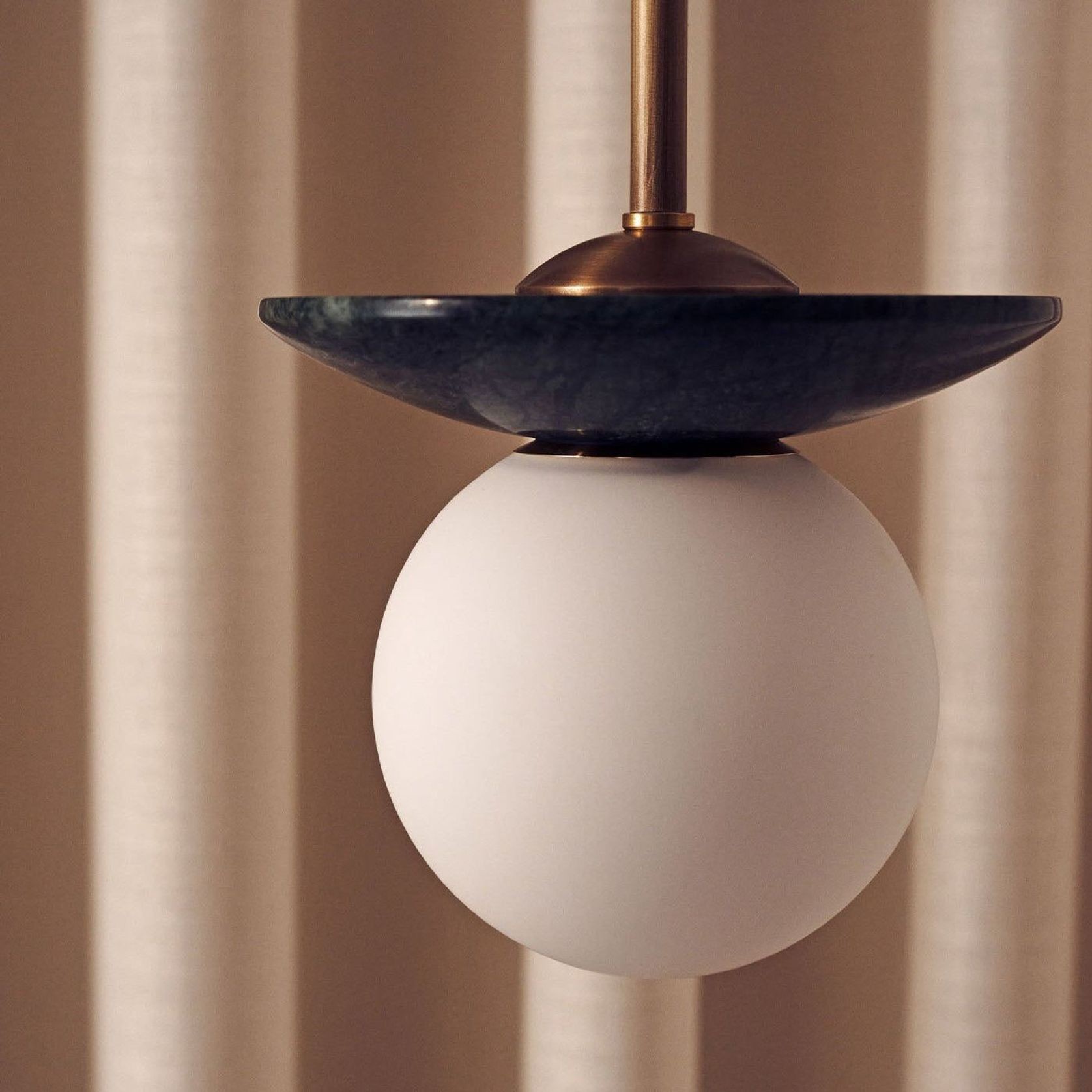 Orbit Stone Pendant Light gallery detail image