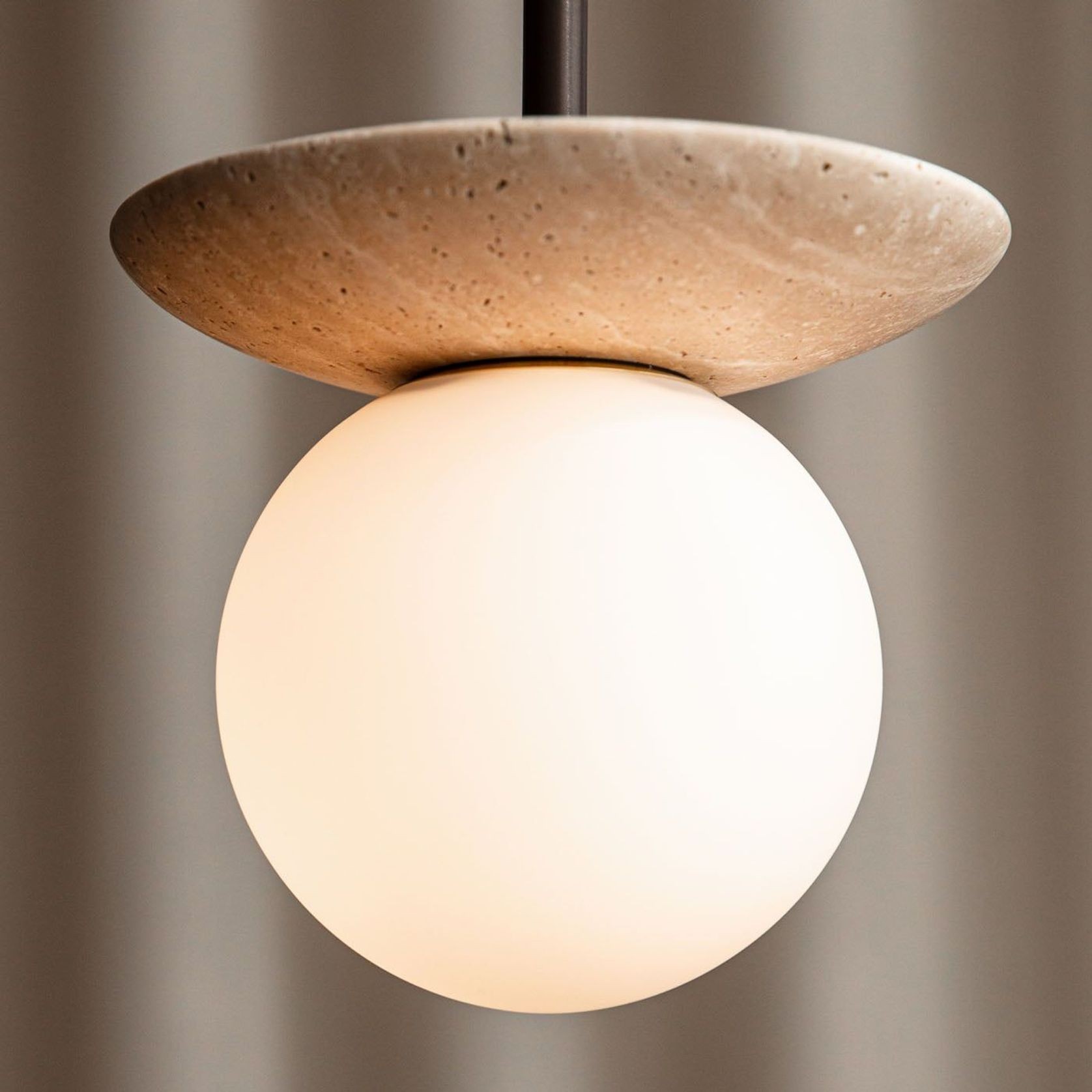 Orbit Stone Pendant Light gallery detail image