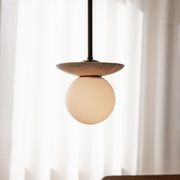 Orbit Stone Pendant Light gallery detail image