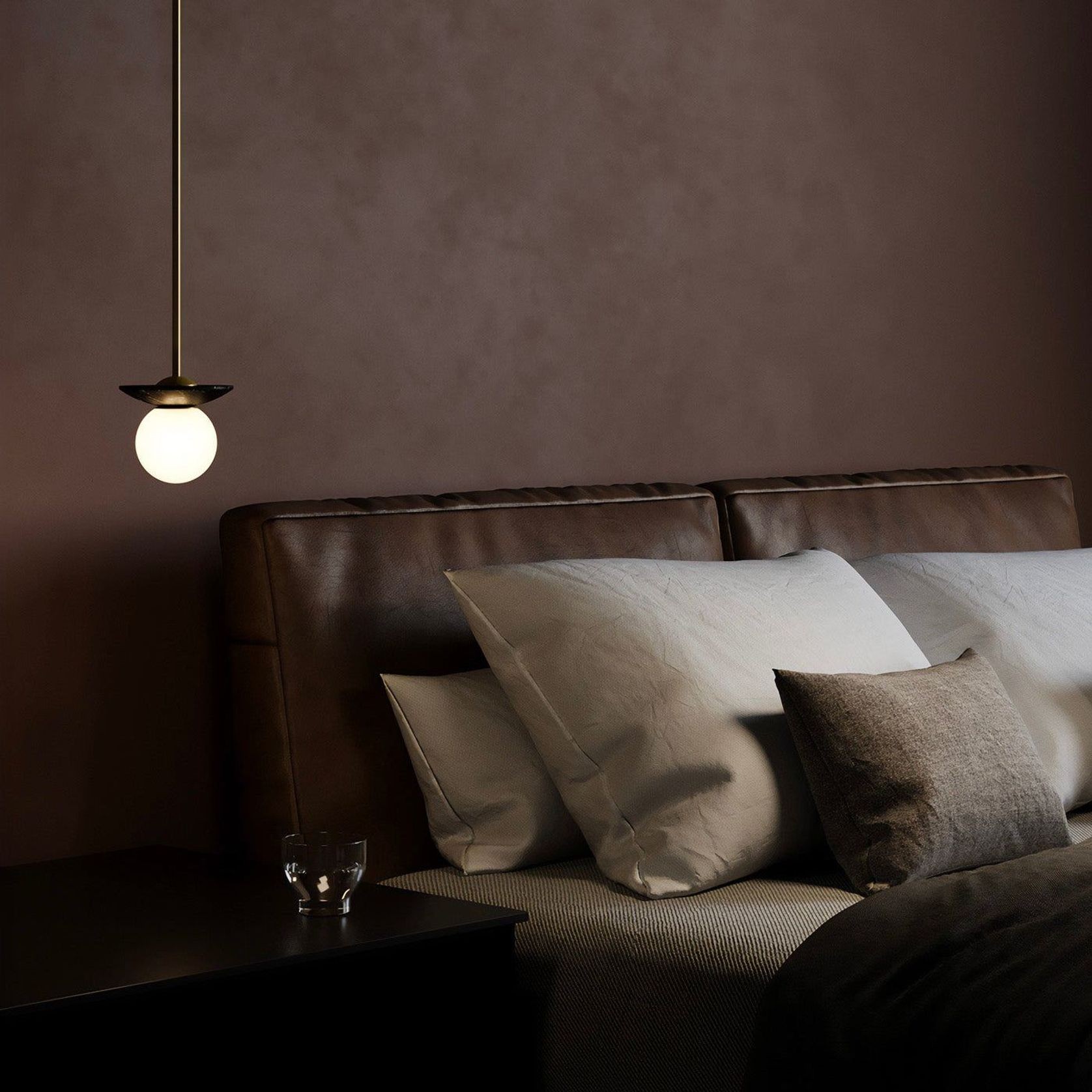 Orbit Stone Pendant Light gallery detail image