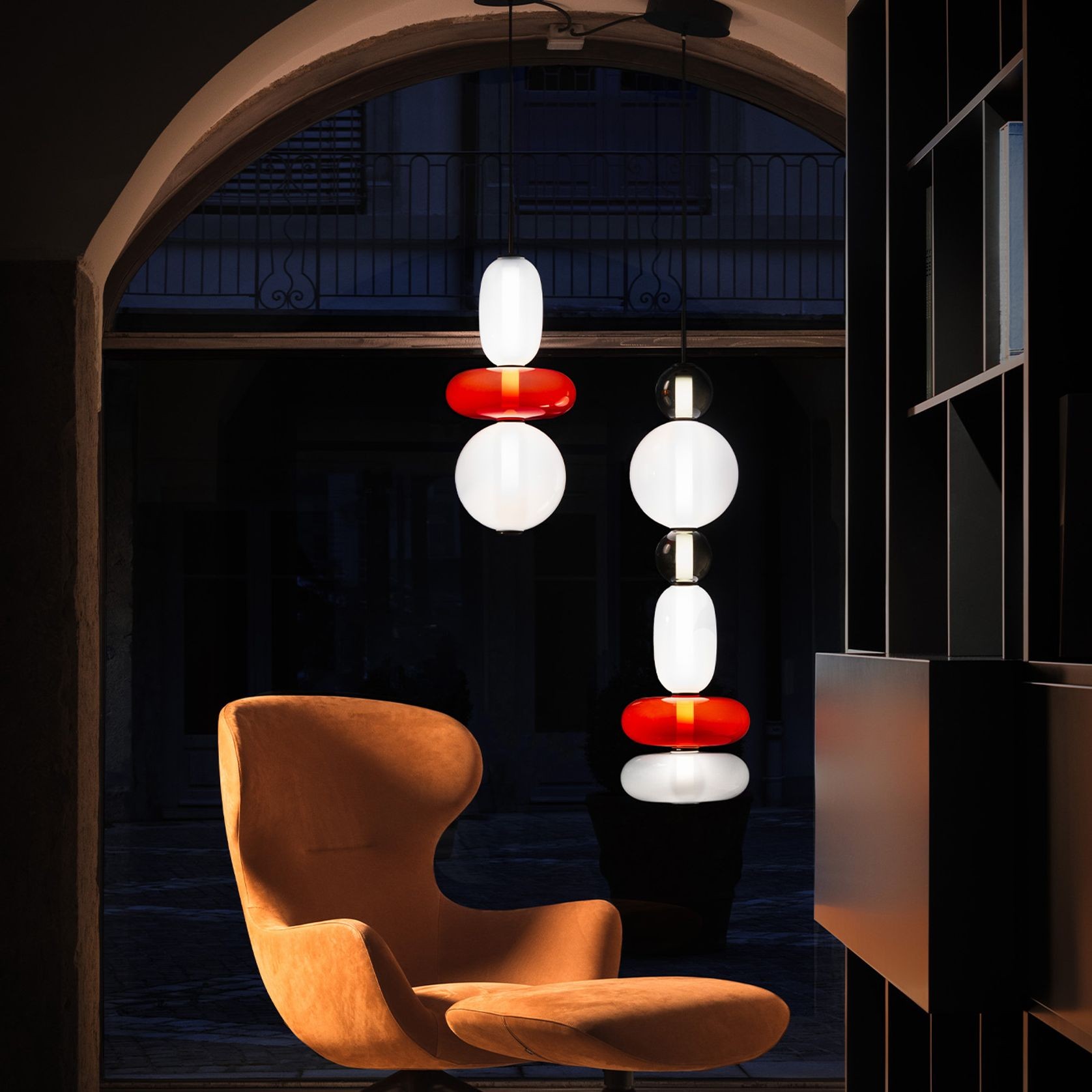 Pebbles Large Pendant Light gallery detail image