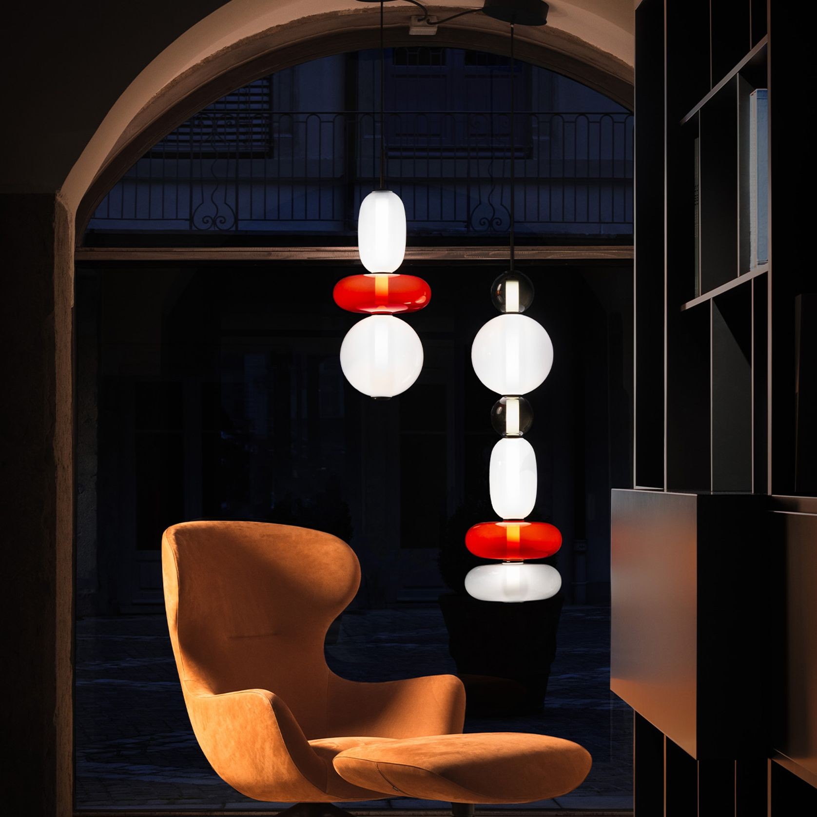 Pebbles Large Pendant Light gallery detail image