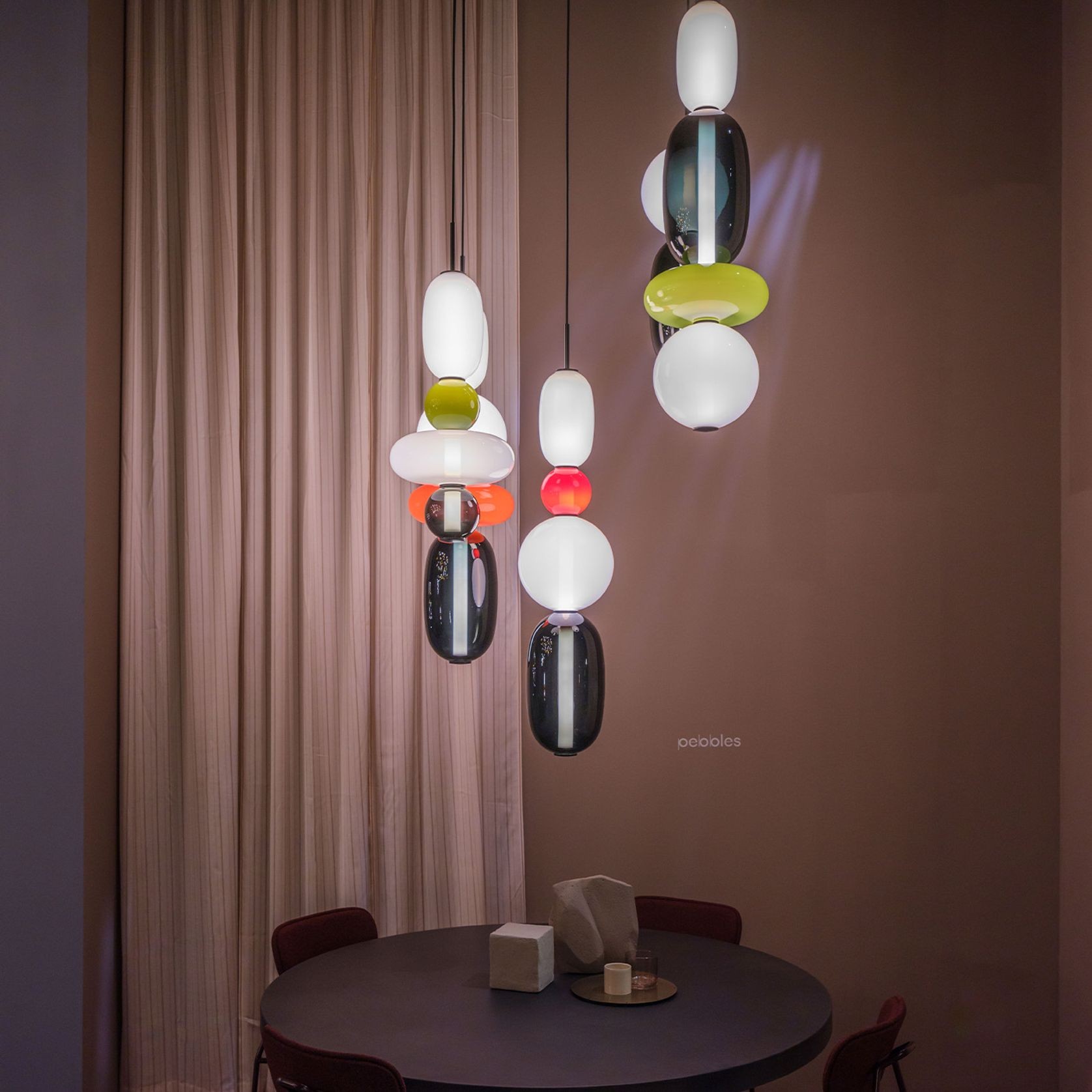 Pebbles Large Pendant Light gallery detail image