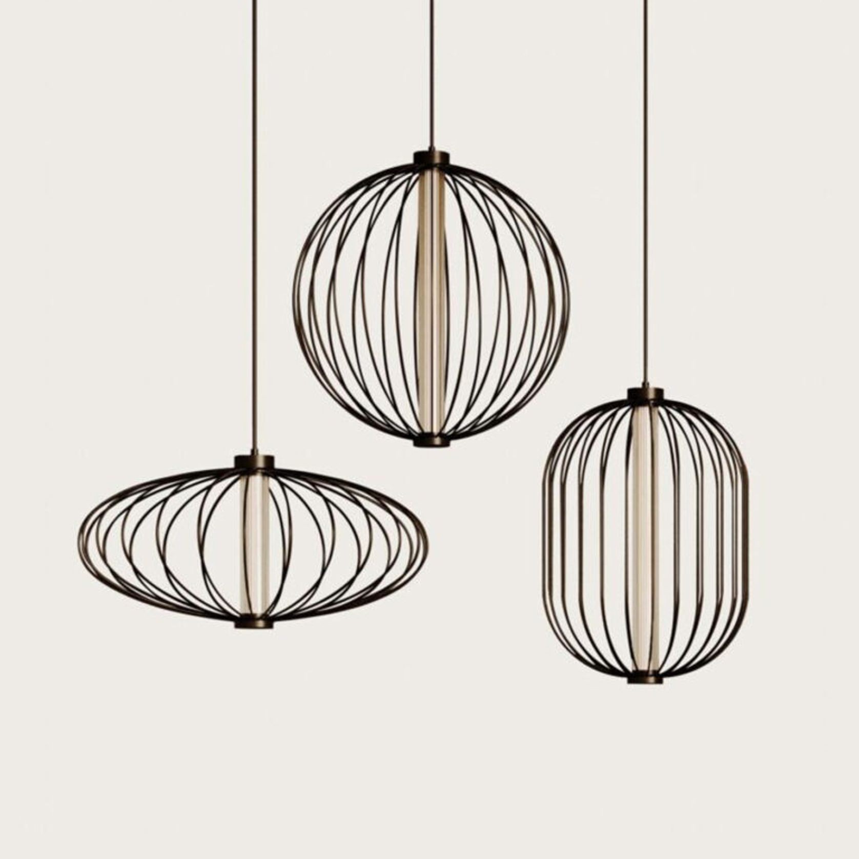 Pepo Black Pendant Light gallery detail image
