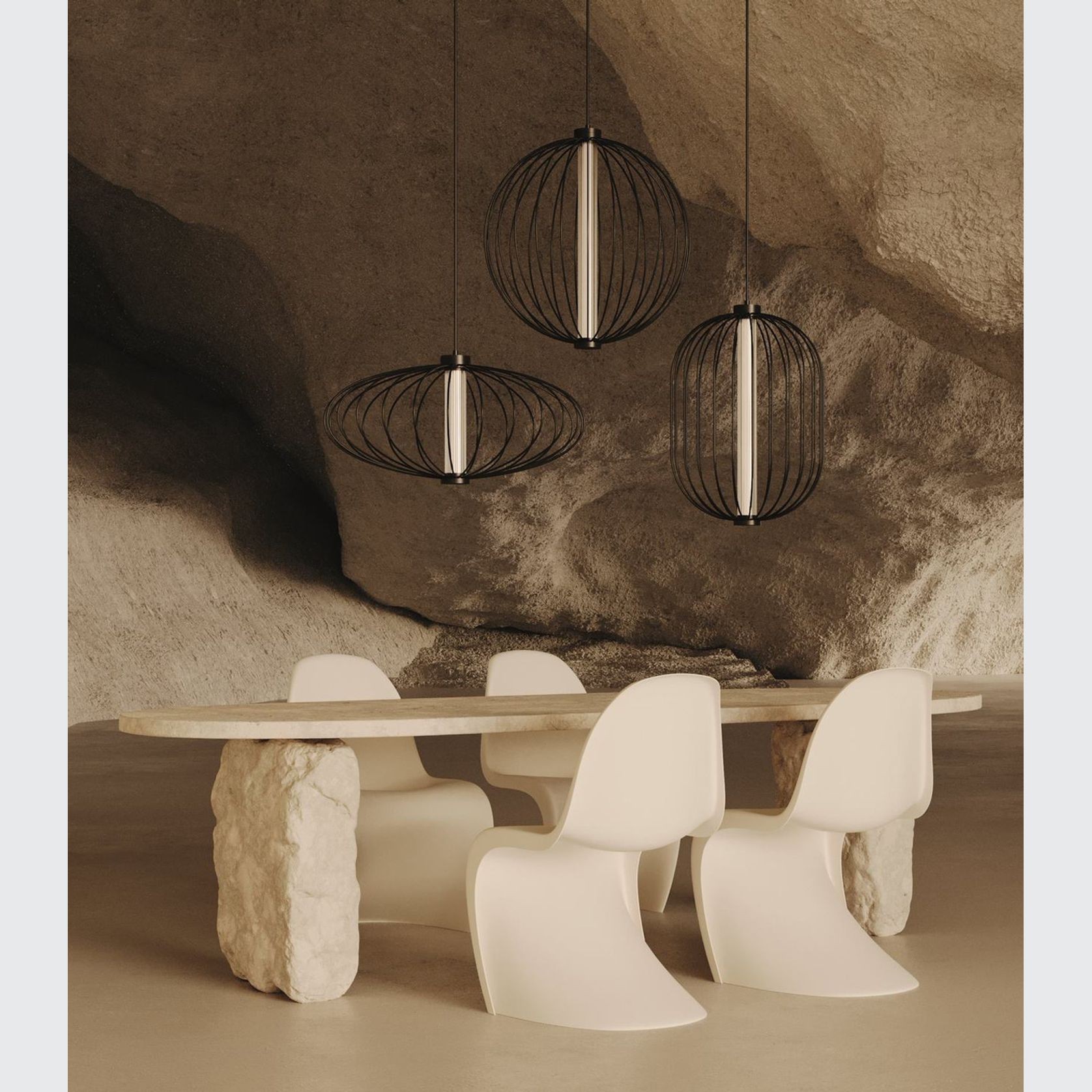 Pepo Black Pendant Light gallery detail image