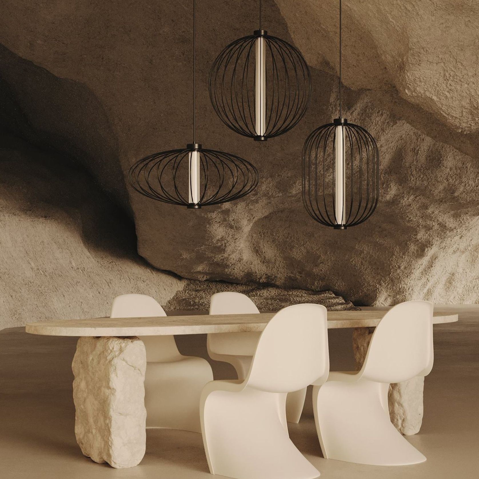 Pepo Black Pendant Light gallery detail image