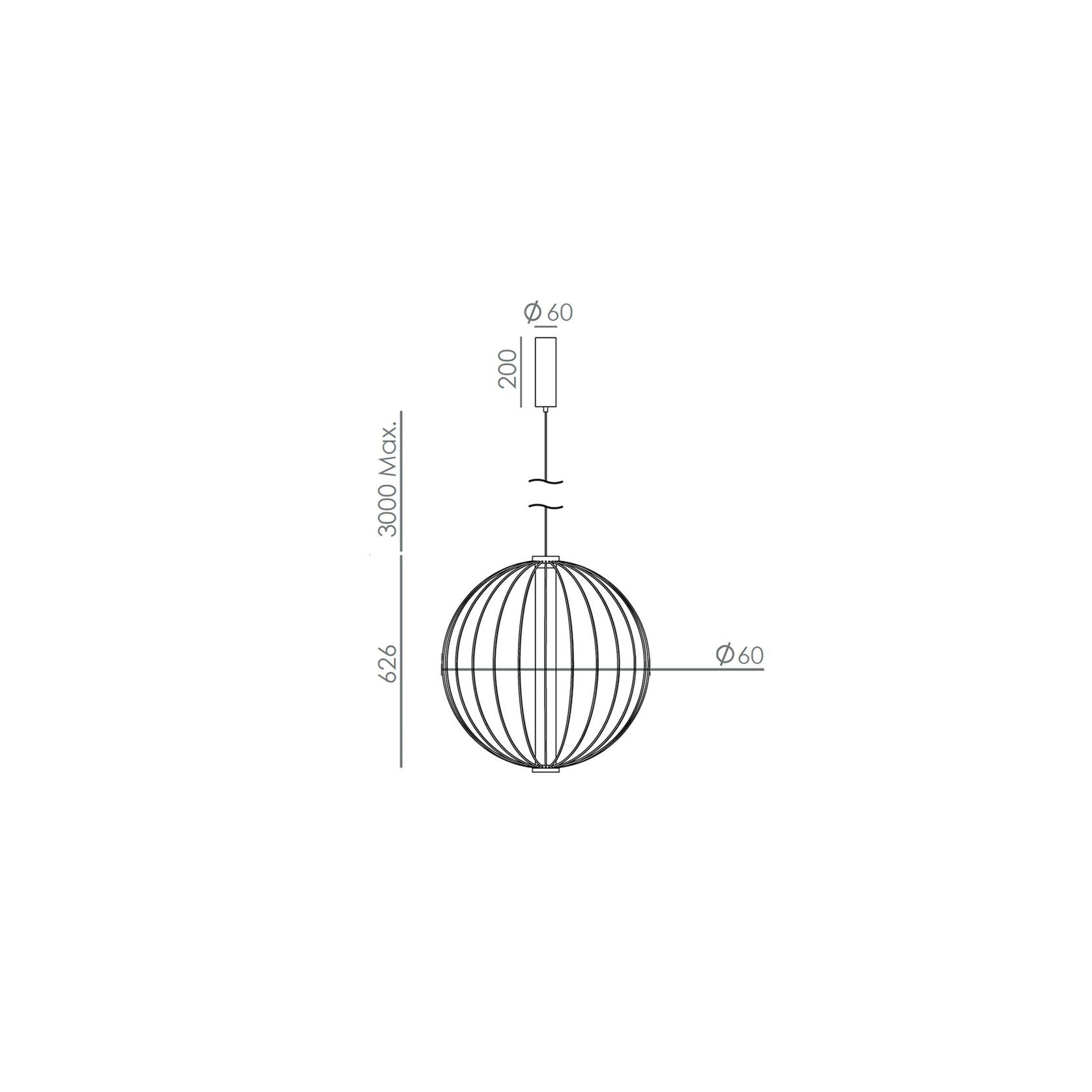 Pepo Brass Pendant Light gallery detail image