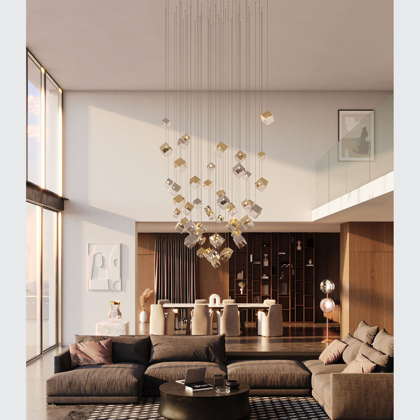 Pyrite Pendant Light gallery detail image