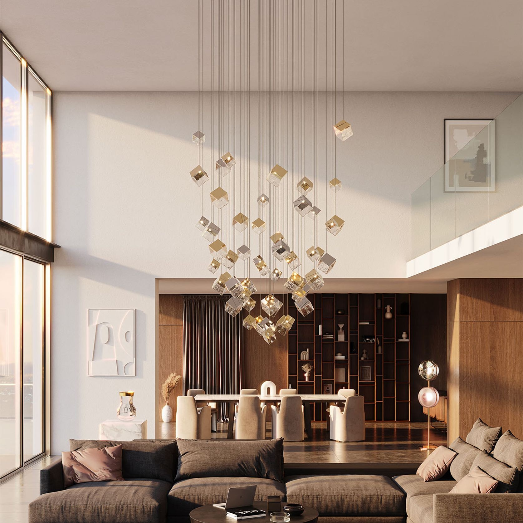 Pyrite Pendant Light gallery detail image