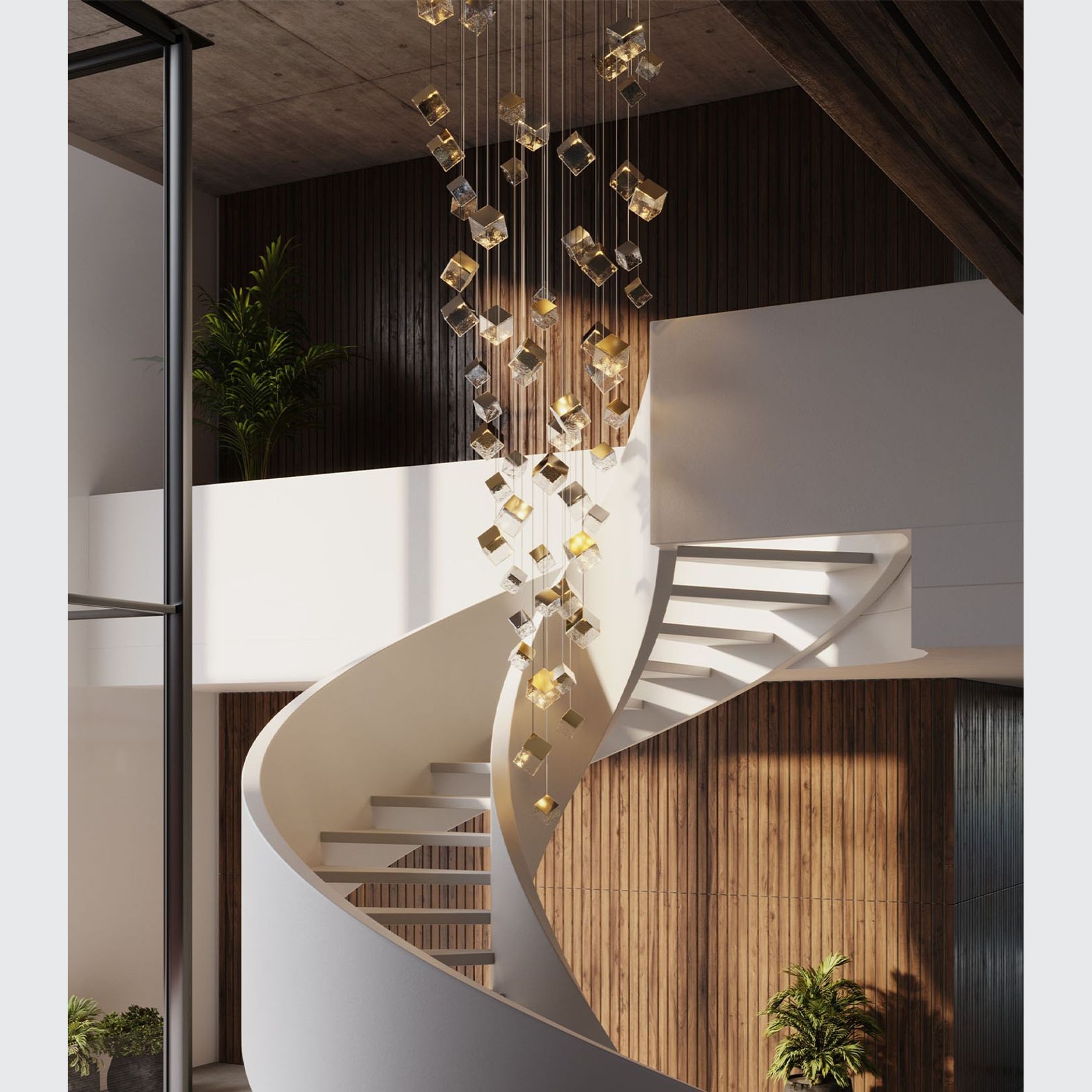 Pyrite Pendant Light gallery detail image