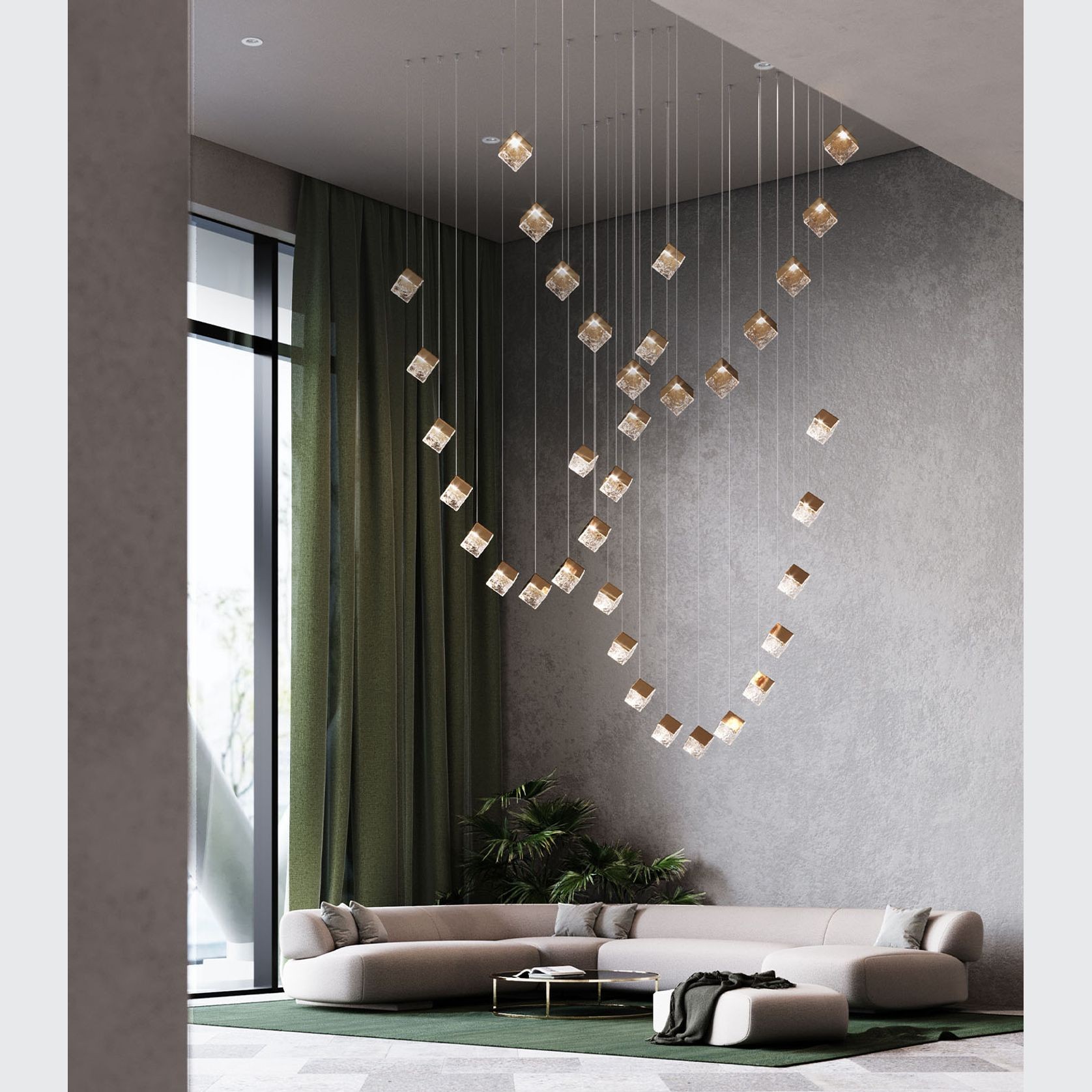 Pyrite Pendant Light gallery detail image