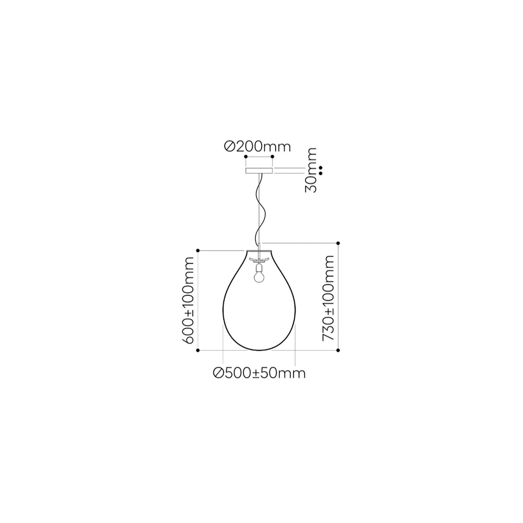 Tim Black Pendant Light gallery detail image