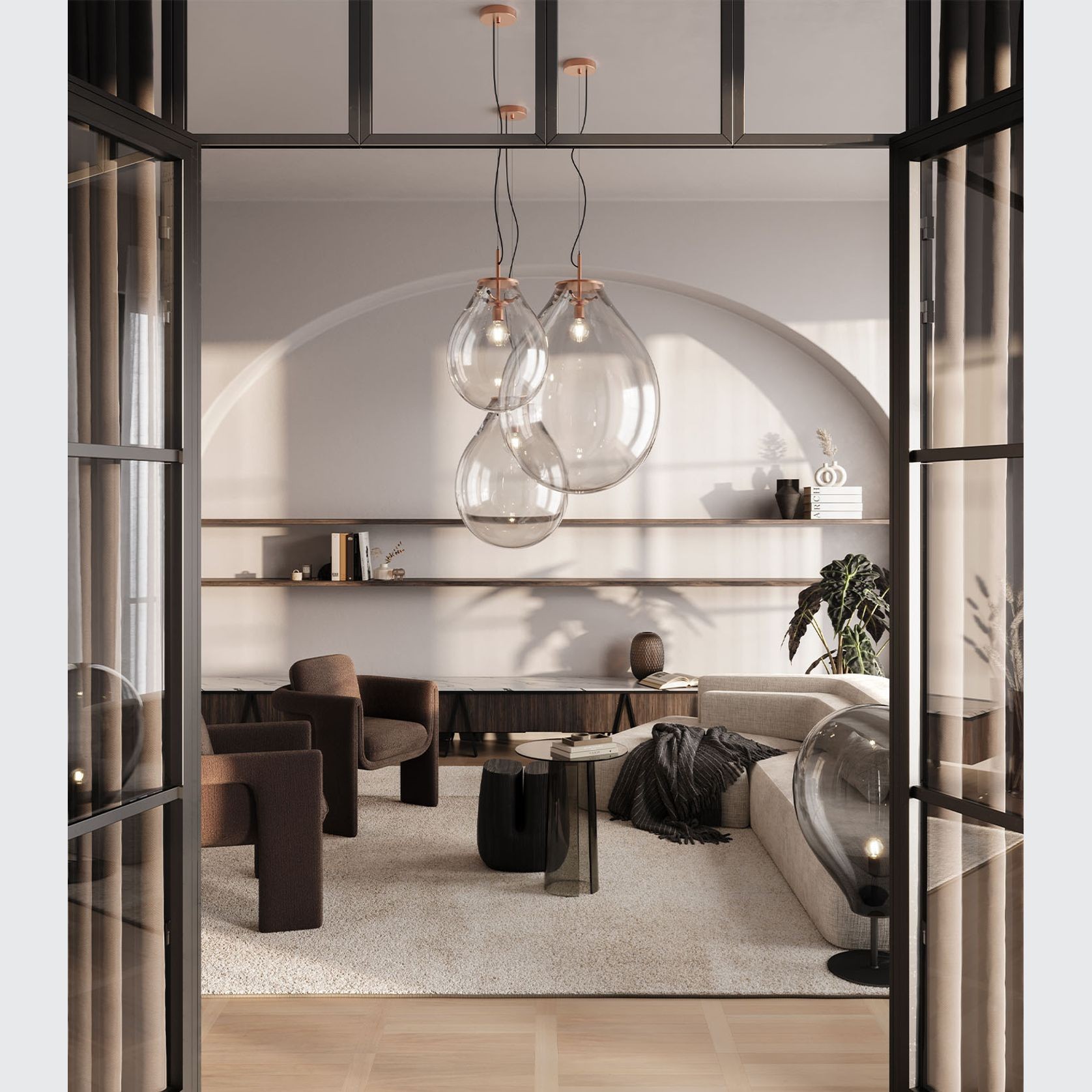 Tim Copper Pendant Light gallery detail image