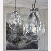 Tim Silver Pendant Light gallery detail image