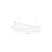 Tradition Linear Pendant Light gallery detail image