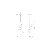 Tubes Pendant Light gallery detail image