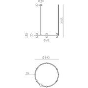 Tura 12lt Pendant Light gallery detail image