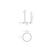 Tura 12lt Pendant Light gallery detail image