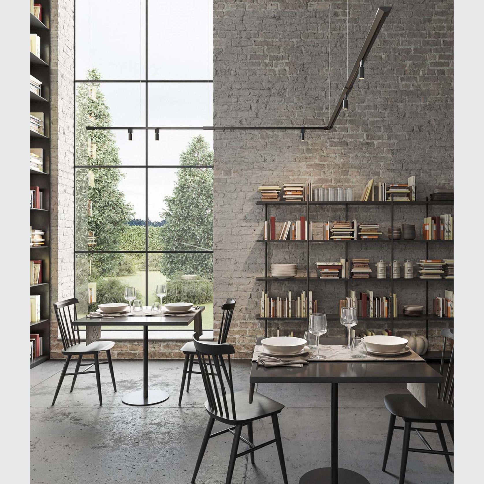 Turn It Linear Pendant Light gallery detail image