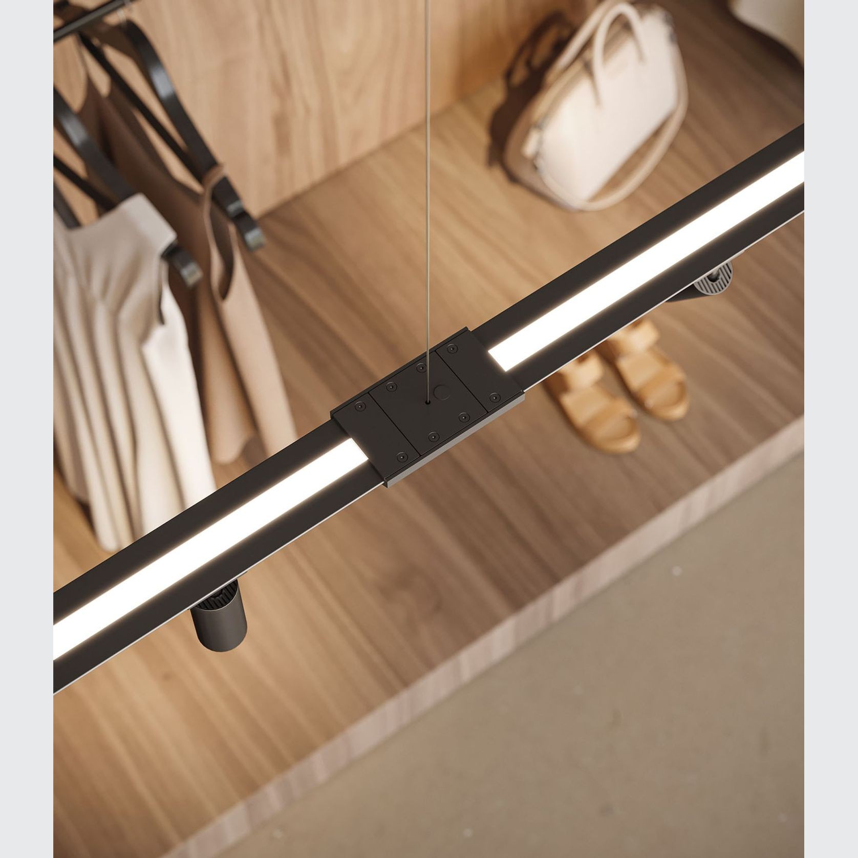 Turn It Linear Pendant Light gallery detail image