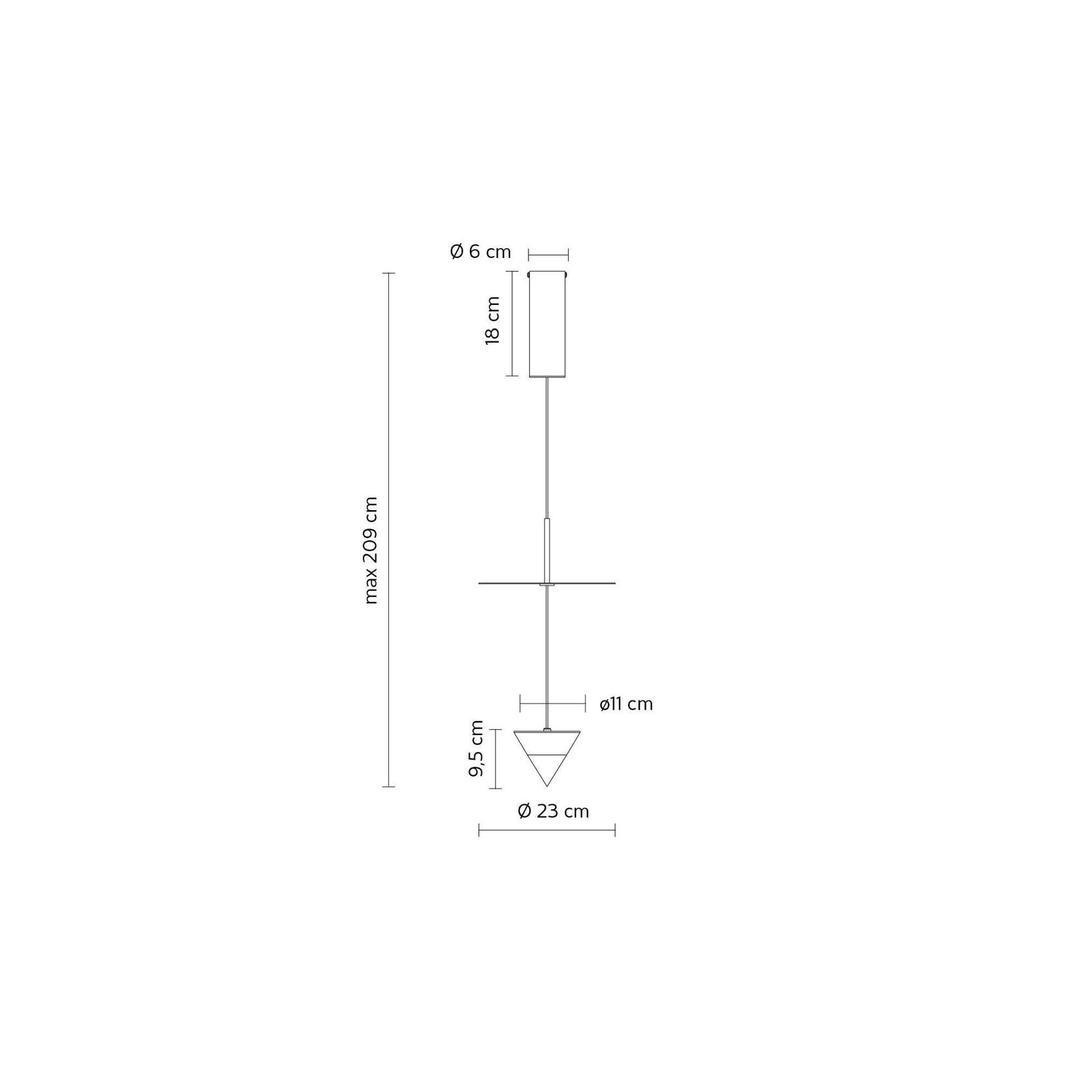 Stralunata Pendant Light gallery detail image