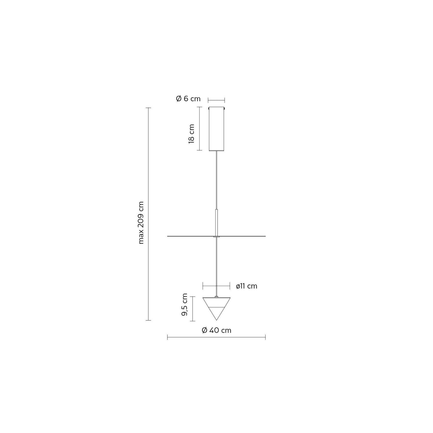 Stralunata Pendant Light gallery detail image