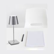 Poldina Mini Metallic Table Lamp gallery detail image