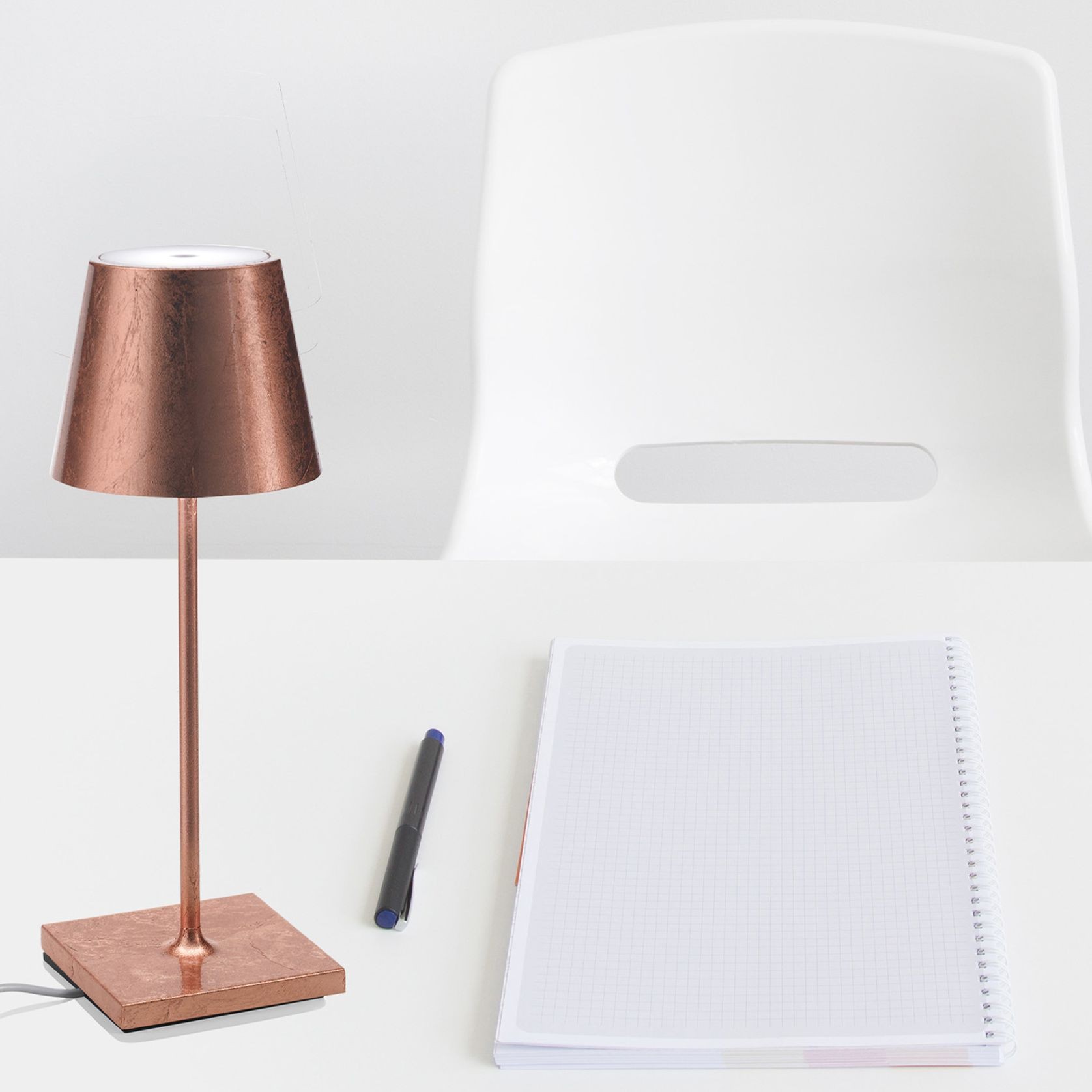 Poldina Mini Metallic Table Lamp gallery detail image