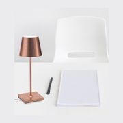 Poldina Mini Metallic Table Lamp gallery detail image