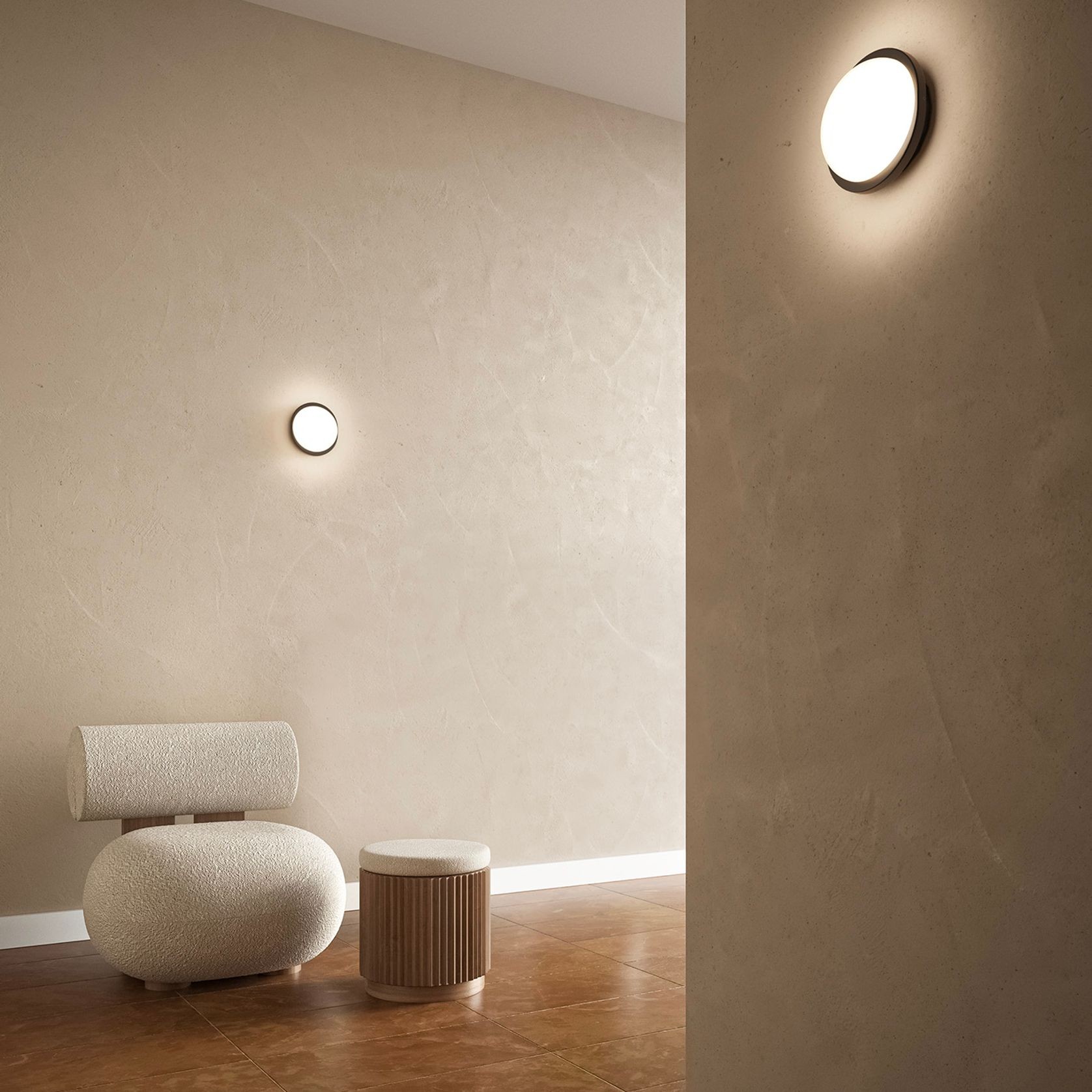 Bode Round Wall/Ceiling Light gallery detail image