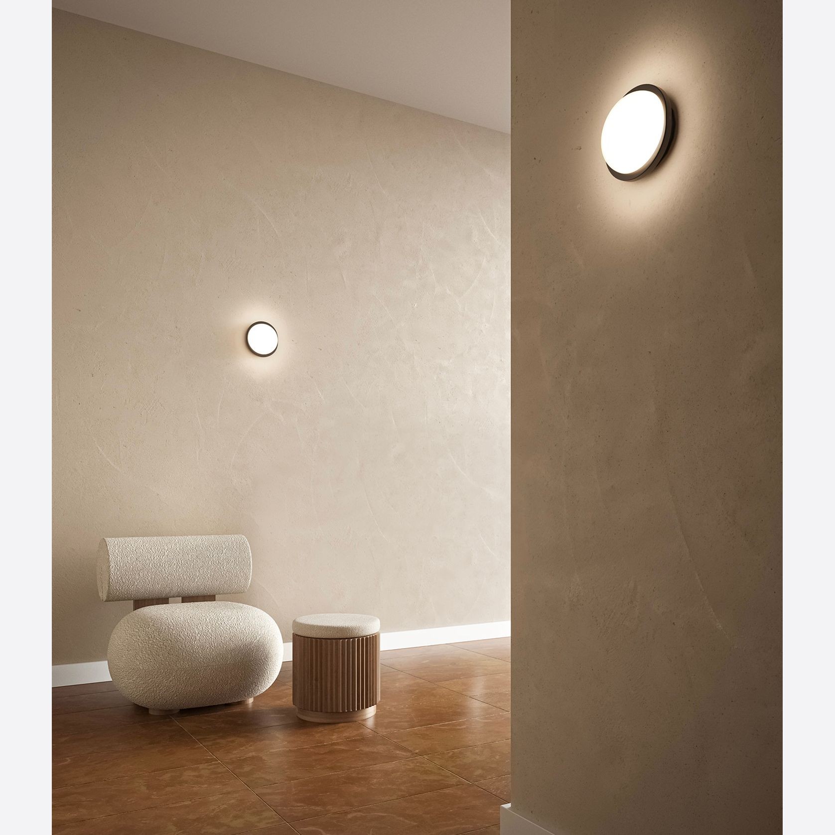 Bode Round Wall/Ceiling Light gallery detail image
