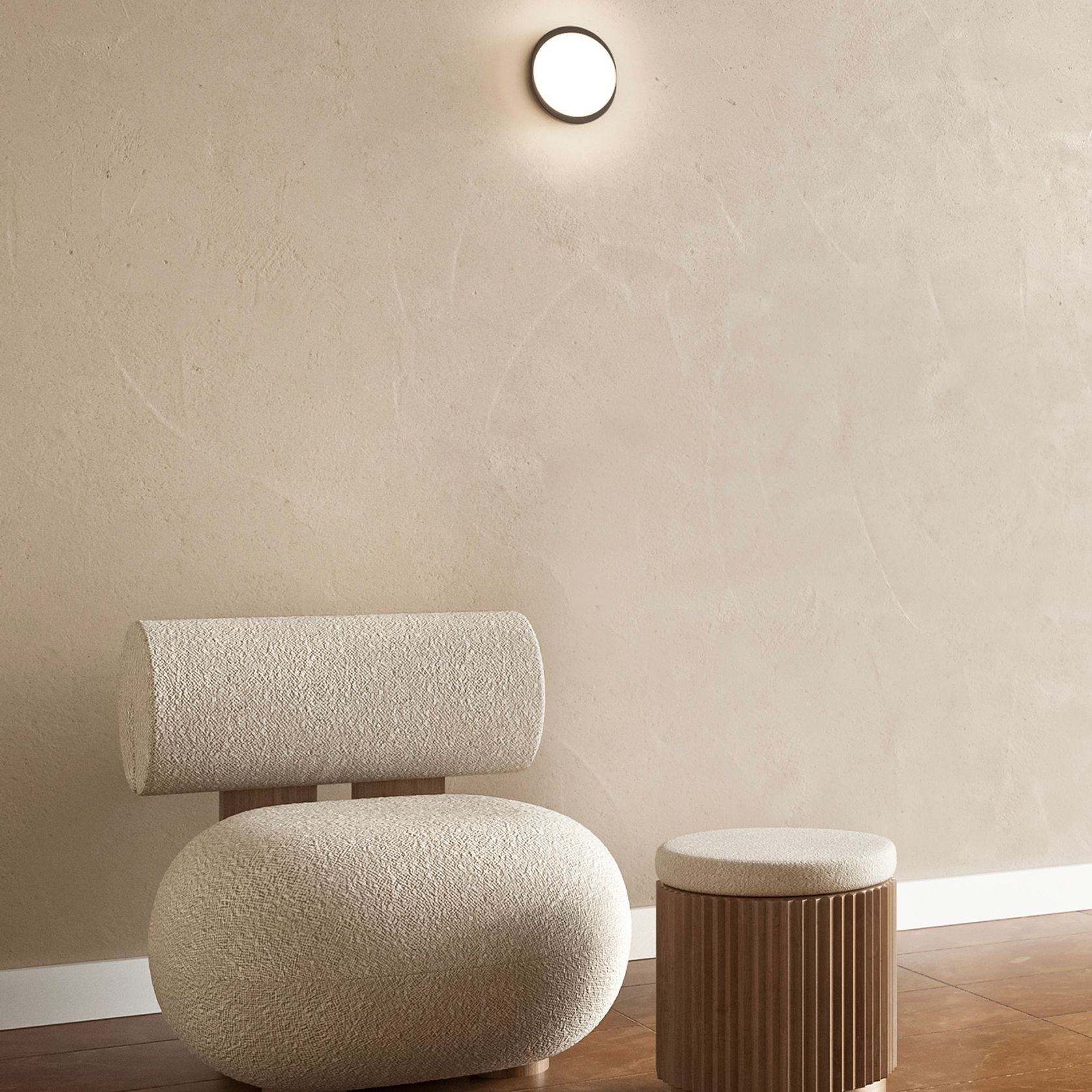 Bode Round Wall/Ceiling Light gallery detail image