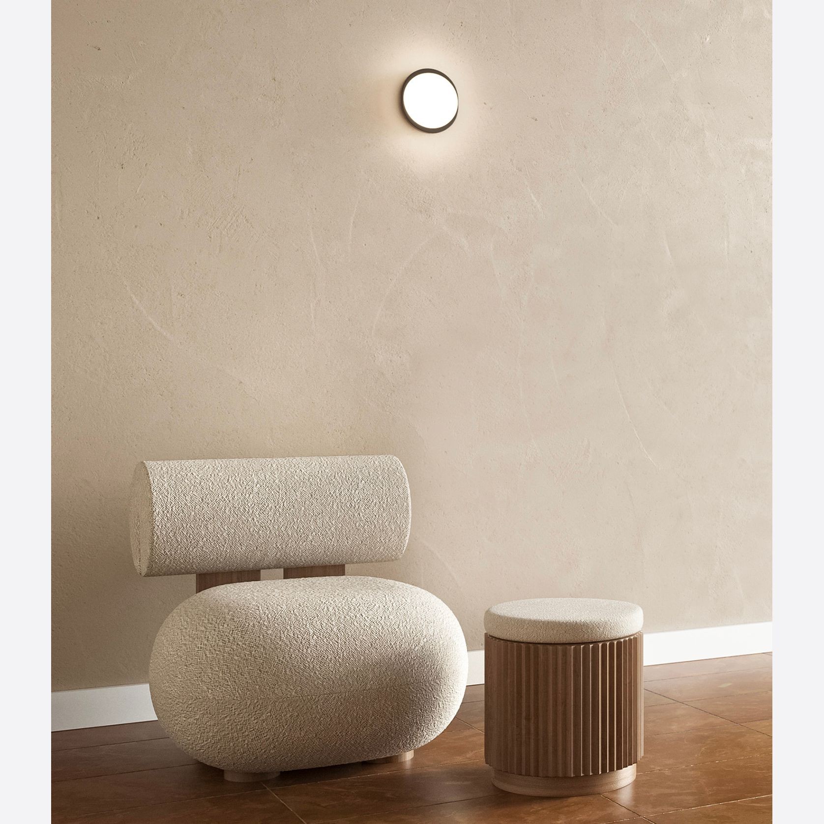 Bode Round Wall/Ceiling Light gallery detail image