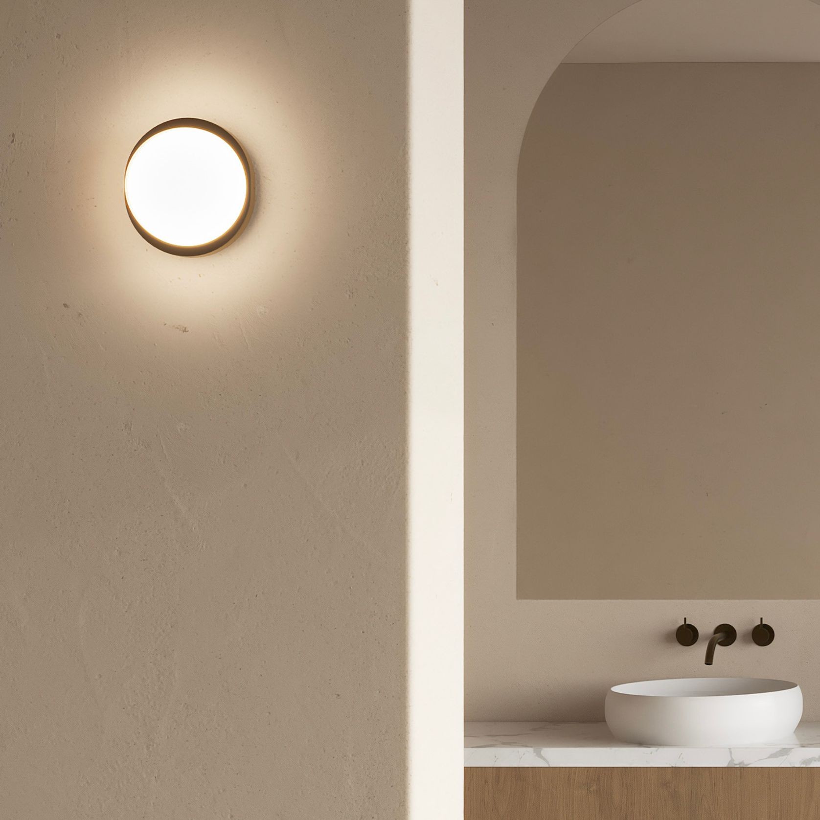 Bode Round Wall/Ceiling Light gallery detail image