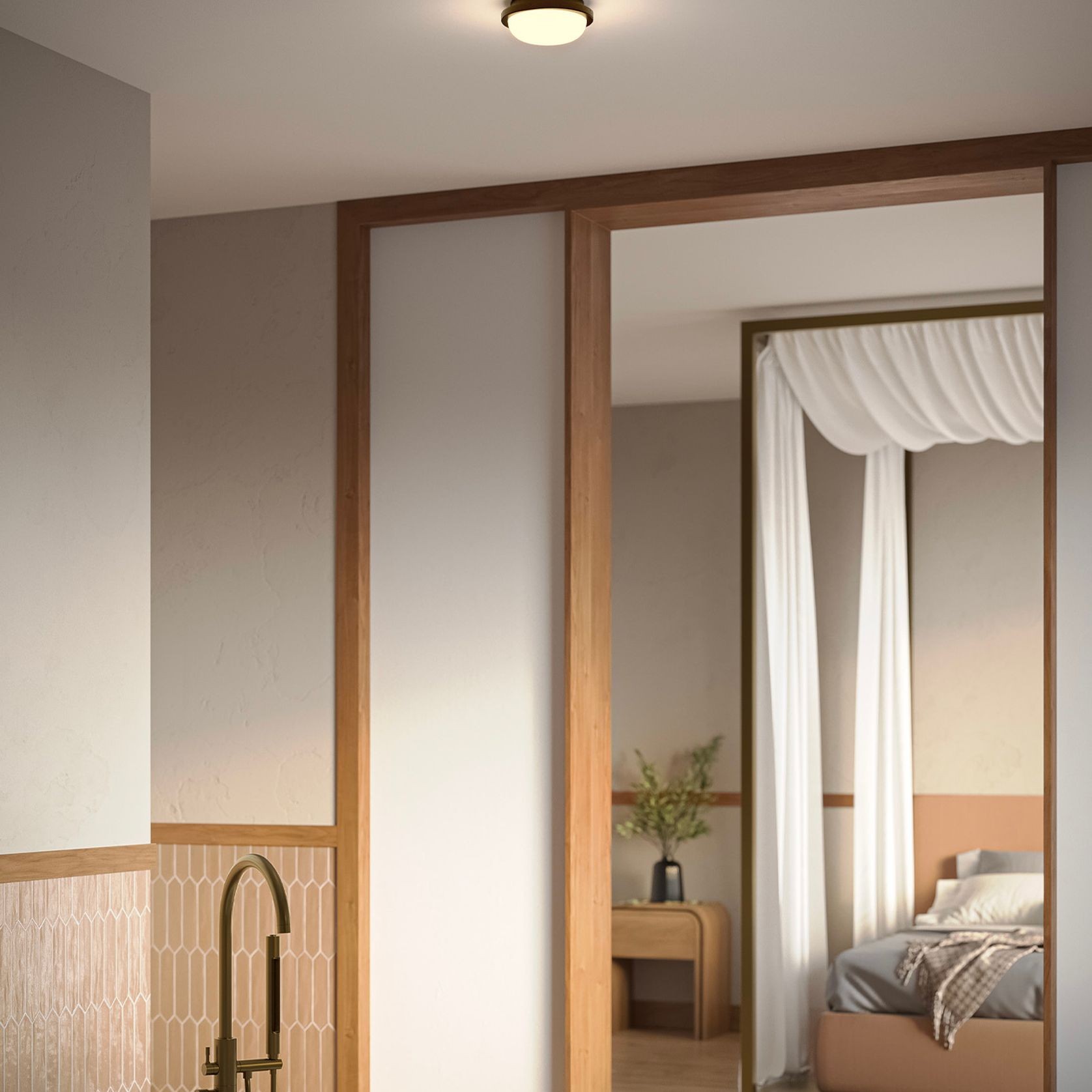 Bode Round Wall/Ceiling Light gallery detail image
