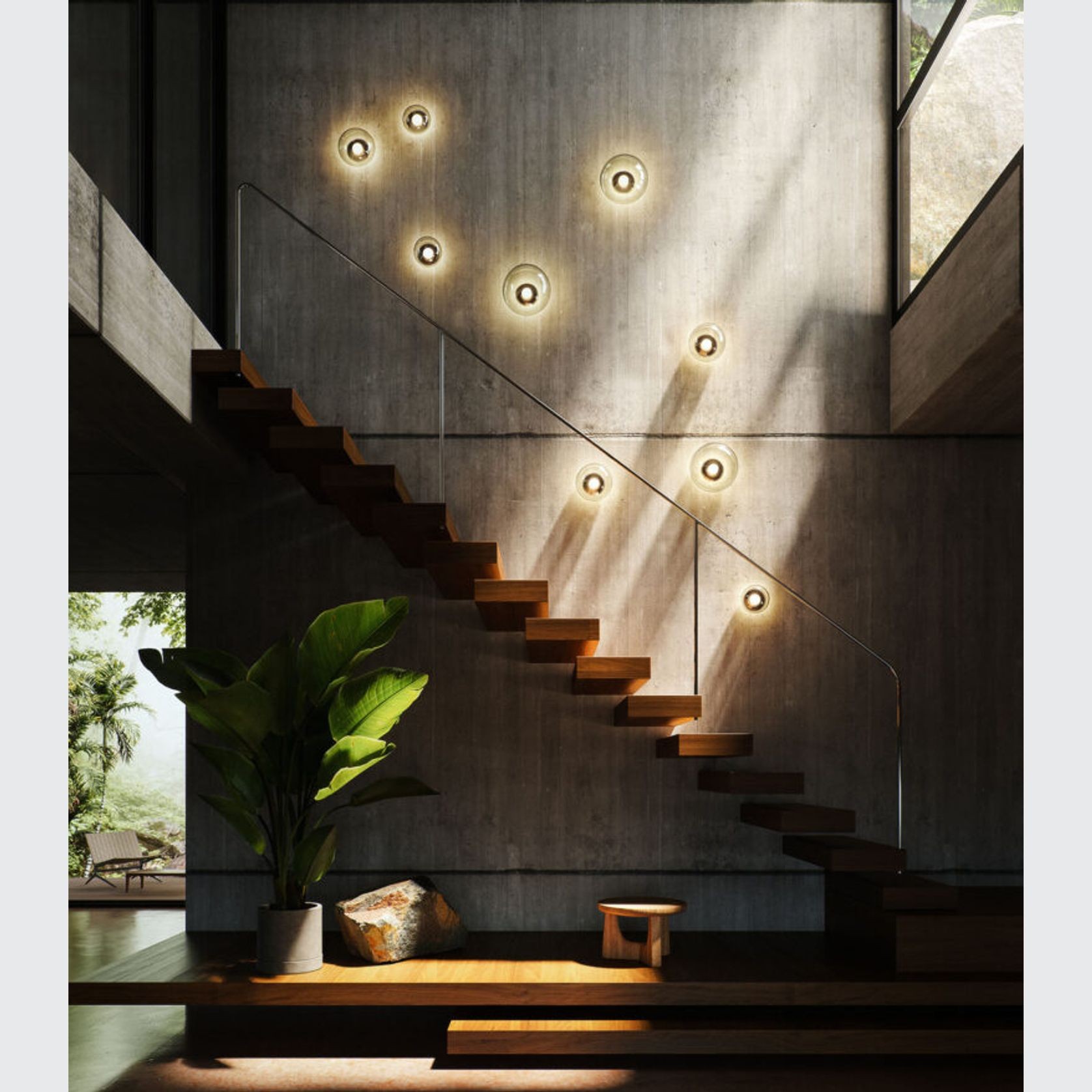 Dew Drops Wall/Ceiling Light gallery detail image